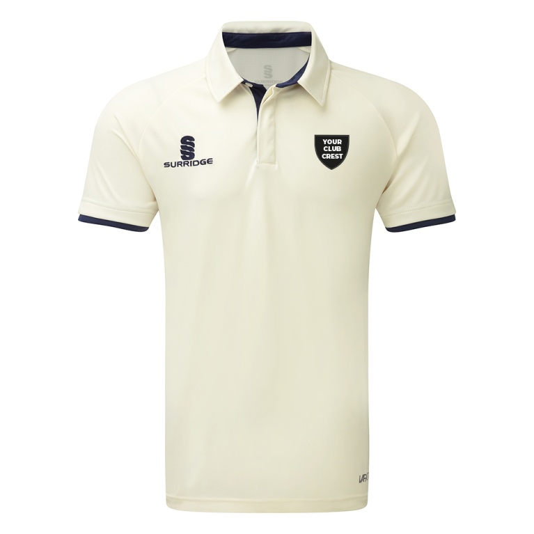 Ergo Cricket Shirt - Short Sleeve : No Trim Colour